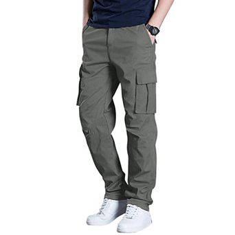 Men's Cargo Stretch Joggers 6 Pockets