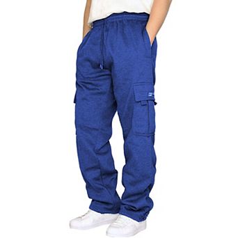 Men's Cargo Joggers Hiking Athletic Pants Pockets