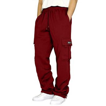 Men's Cargo Joggers Hiking Athletic Pants Pockets