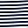 White Navy Stripes