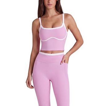 Womens Layered Workout Sets Yoga Pilates Gym Set