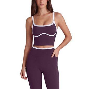 Womens Layered Workout Sets Yoga Pilates Gym Set