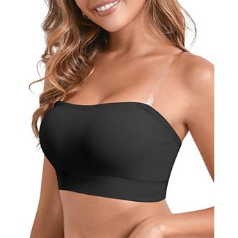Strapless Bra Wireless Push Up Non-slip Bandeau