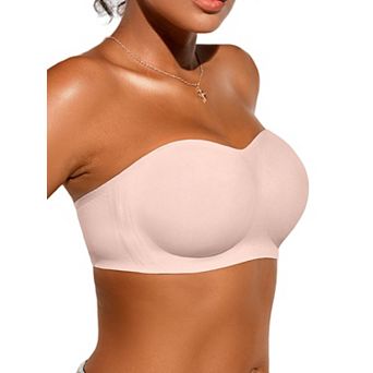 Strapless Bras Women Seamless Padded Bandeau