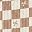 Brown Checkered Bow