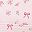 Bow Floral Pink