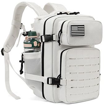 25L Outdoor Camping Molle Daypack Hiking Rucksack Bottle Holder