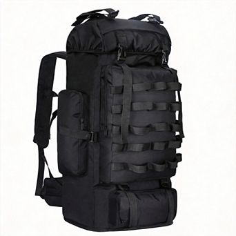 70L/100L Camping Hiking Backpack Rain Cover Waterproof Molle Rucksack Climbing Trekking