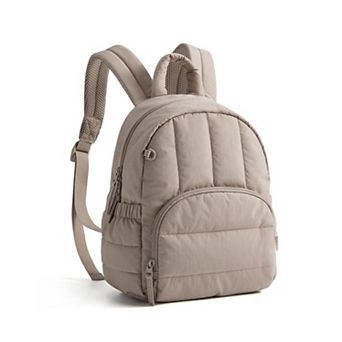 Outdoor Camping Women Puffer Quilted Daypack Water-resistant