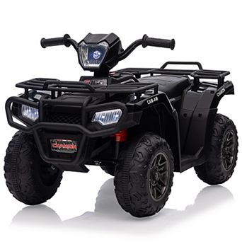 12V Kids ATV, Lights/Music, Variable Speed (1.5-2.2 mph)