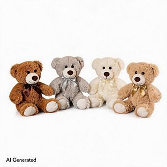 4-Pack Soft Soft Toy Stuffed Animal Bears