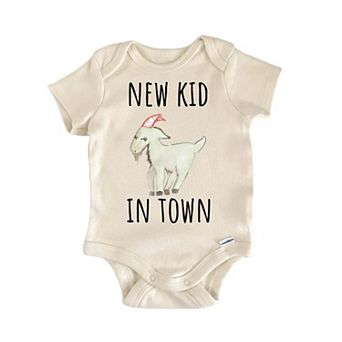 Goat Farm Animal New Kid Baby Gift Baby Onesie®
