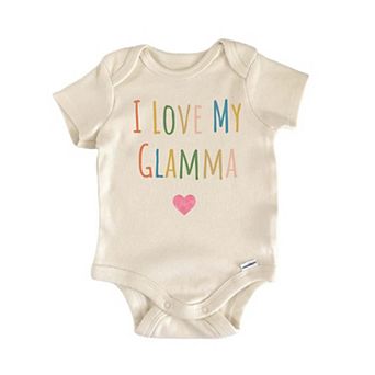 I Love My Glamma Newborn Baby Onesie®