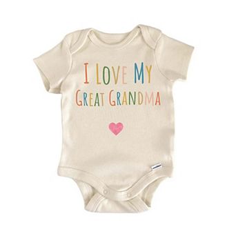 I Love My Great Grandma Newborn Baby Onesie®