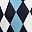 White Blue Stripe