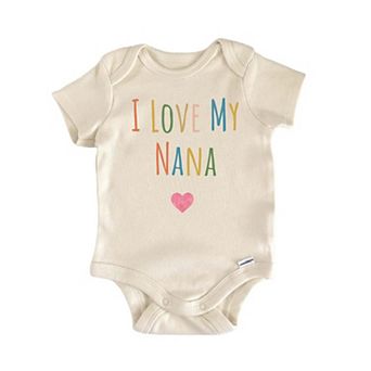 I Love My Nana Newborn Baby Onesie®