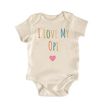 I Love My Opi Newborn Baby Onesie®