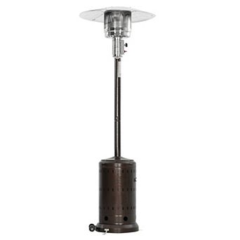Outdoor Metal Propane Gas Patio Heater with Wheels, ETL Certification