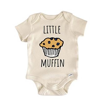 Little Muffin Blueberry Bakery Baby Gift Baby Onesie®