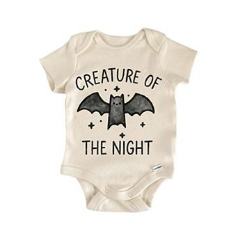 Night Creature Bat Halloween Newborn Baby Onesie®