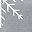 Gray White Snowflake