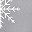 Gray White Snowflake