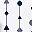 White Navy Geometric