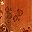 Rust Floral Print