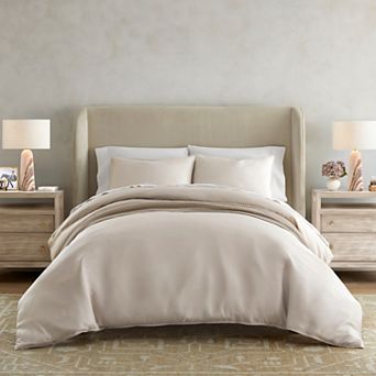 Home Collection Premium Rayon From Bamboo Duvet Cover Set with Shams
