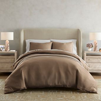 Home Collection Premium Rayon From Bamboo Duvet Cover Set with Shams