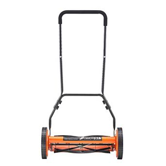 VEVOR Push Reel Lawn Mower 18 inch, 5 Blades Manual Push Mower No Motor