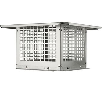 VEVOR Chimney Cap, 12x12 in 304 Stainless Steel Fireplace Chimney Cover, Not Easily Toppled, Silver