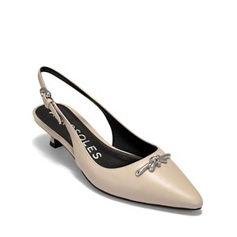Aerosoles Raya Knot Women's Slingback Kitten Heel Pumps