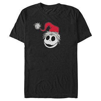 Big & Tall Disney's Jack Skellington Santa Claus Graphic Tee