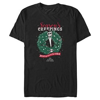 Big & Tall Disney's Jack Skellington Season's Creepings Graphic Tee