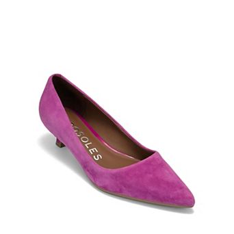 Aerosoles Rana Women's Pointed Toe Kitten Heel Pumps