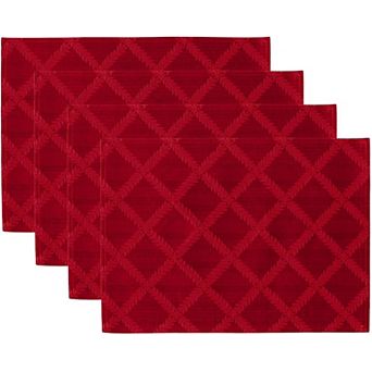 Lenox 4 pc Laurel Leaf Reversible Placemat Set