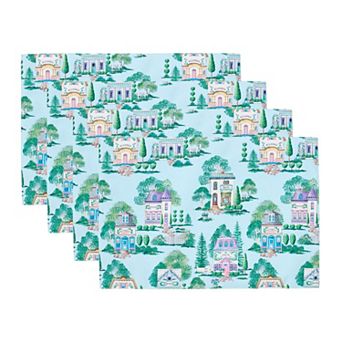 Lenox 4 pc Spice Village Placemat Set