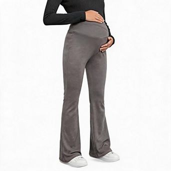 Women's Maternity Cross-Waist Bootcut Pants