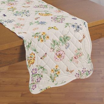 Lenox Butterfly Meadow Quilted Table Runner