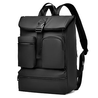 IZOD Milan Modern Roll-Top Travel Backpack