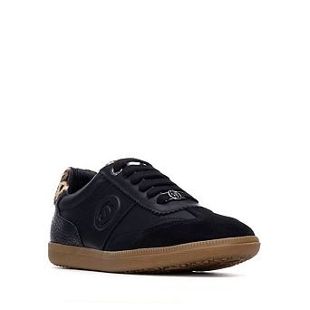 Women's Leather Lace-Up Sneakers Carmela Collection By XTI 162640
