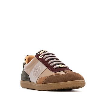 Women's Leather Lace-Up Sneakers Carmela Collection By XTI 162640