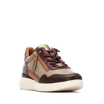 Women's Leather Casual Slip On Sneakers Carmela Collection By XTI 162430