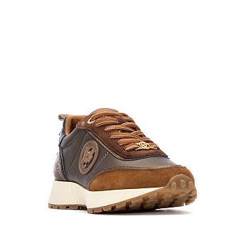 Women's Leather Lace-Up Sneakers Carmela Collection By XTI 162699