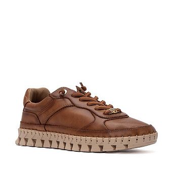 Women's Leather Lace-Up Sneakers Carmela Collection By XTI 164218