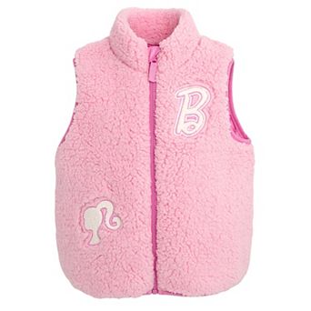 Barbie Zip-Up Fleece Vest