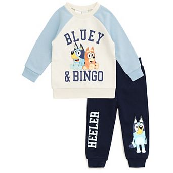 Bluey 2 pc Fleece Sweatshirt and Pants Set