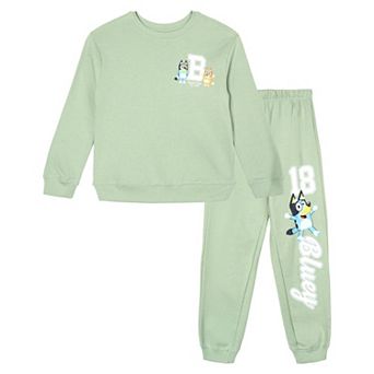 Bluey 2 pc Fleece Sweatshirt and Pants Set