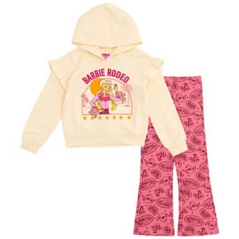 Barbie 2 pc Fleece Hoodie and Leggings Set